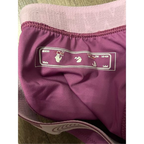 OFF-WHITE Logo Band Two-Piece Swimsuit - Picture 8 of 9